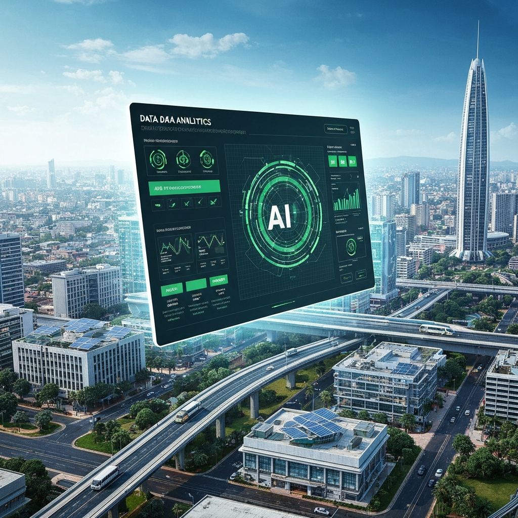 AI and data analytics visualization